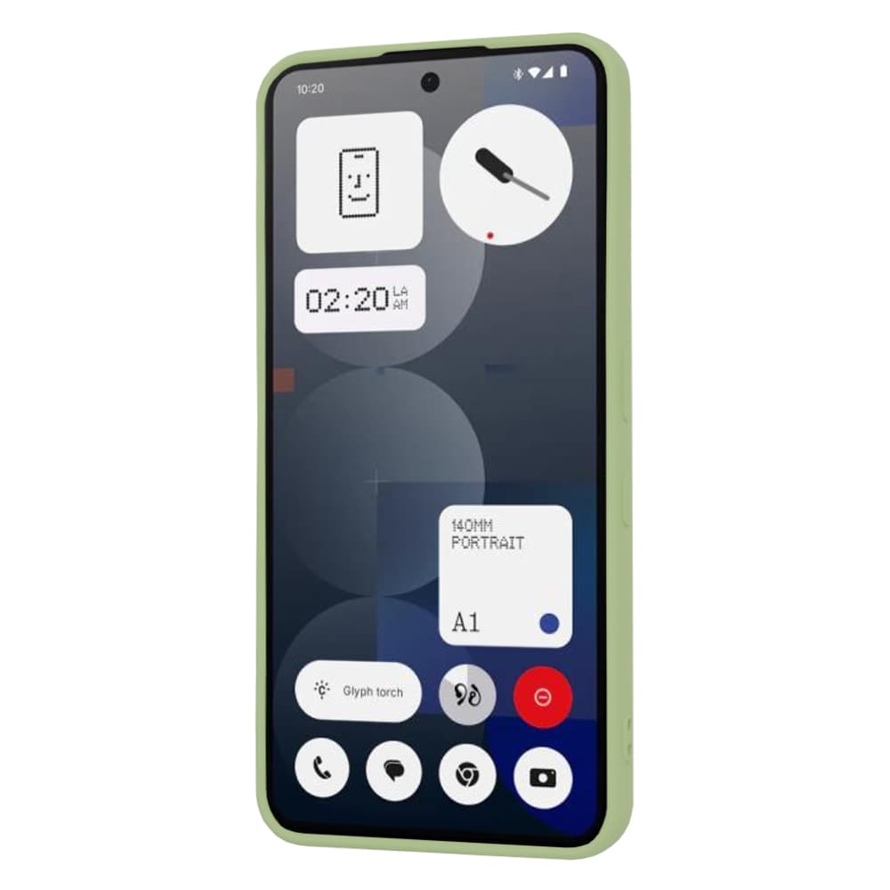 Techsuit SoftFlex Nothing Phone (3a) Pro v matcha barvě - náhled 2