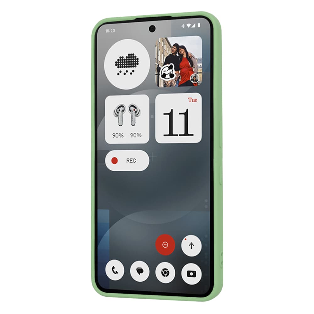 Techsuit SoftFlex pouzdro pro Nothing Phone (3a) mátově zelené - náhled 2