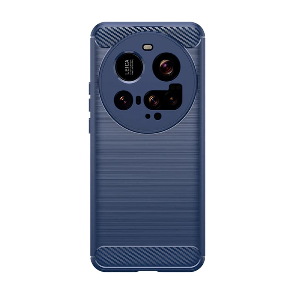 Pouzdro Techsuit Carbon Silicone pro Xiaomi 15 Ultra modré - náhled 2