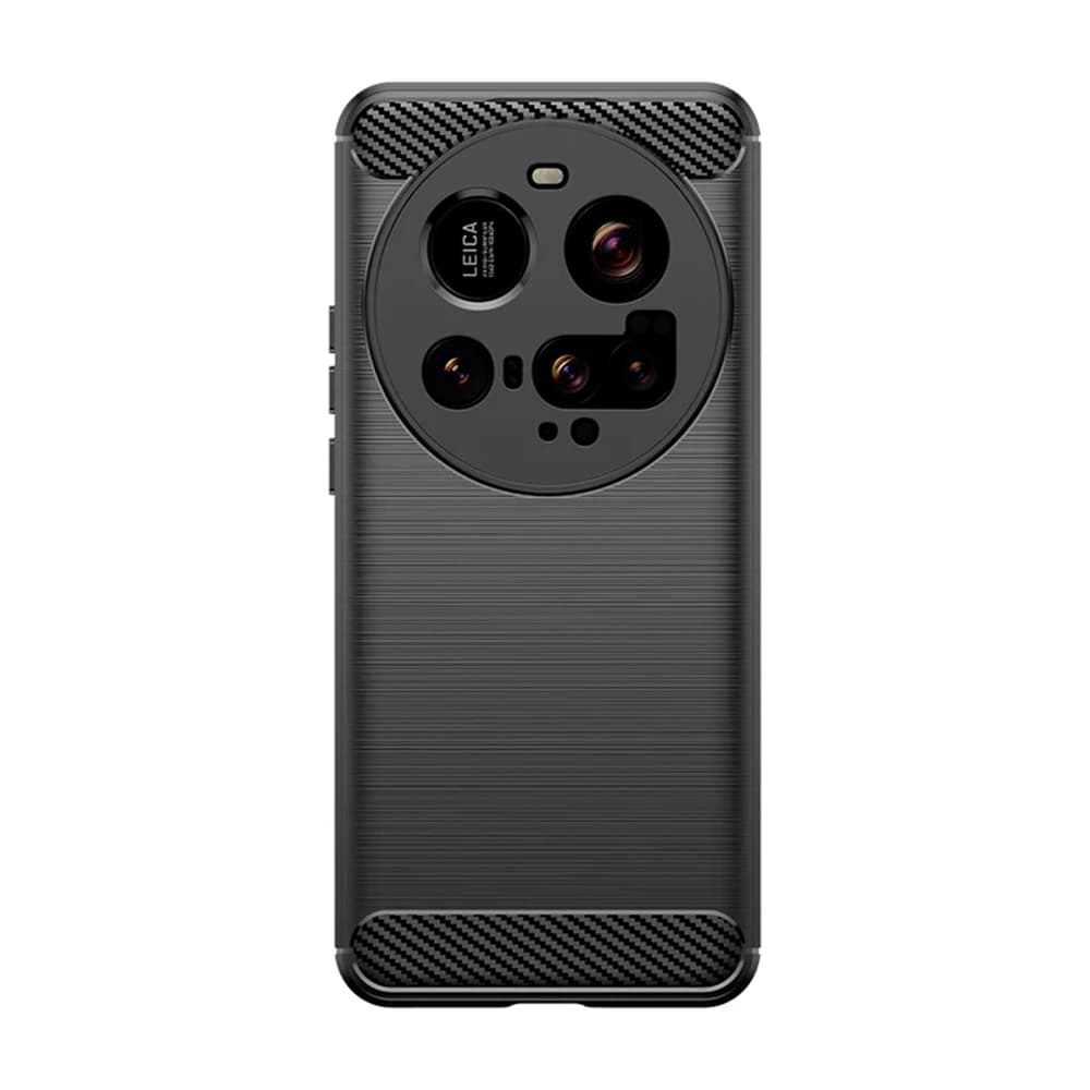 Pouzdro Techsuit Carbon Silicone pro Xiaomi 15 Ultra černé - náhled 2