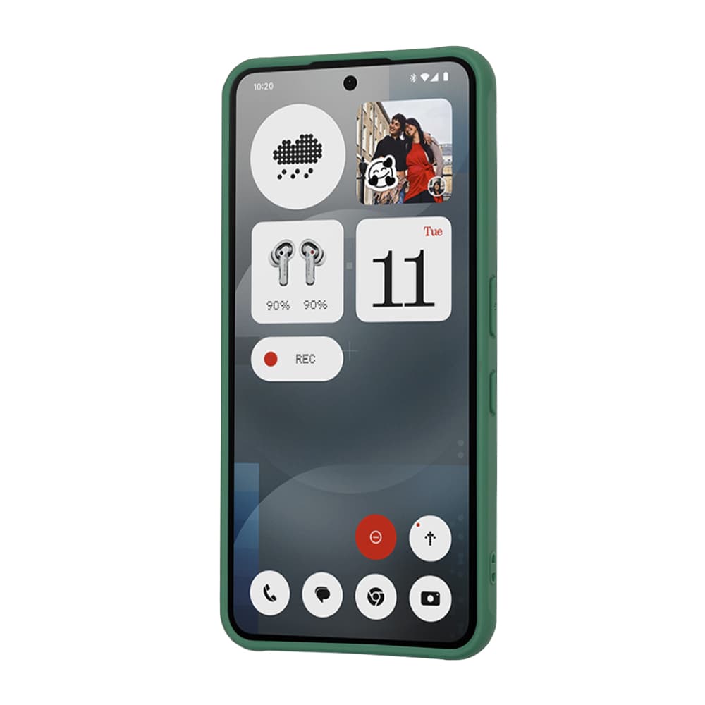 Techsuit HaloFrost MagSafe Series pro Nothing Phone (3a) Mitternachtsgrün - náhled 2