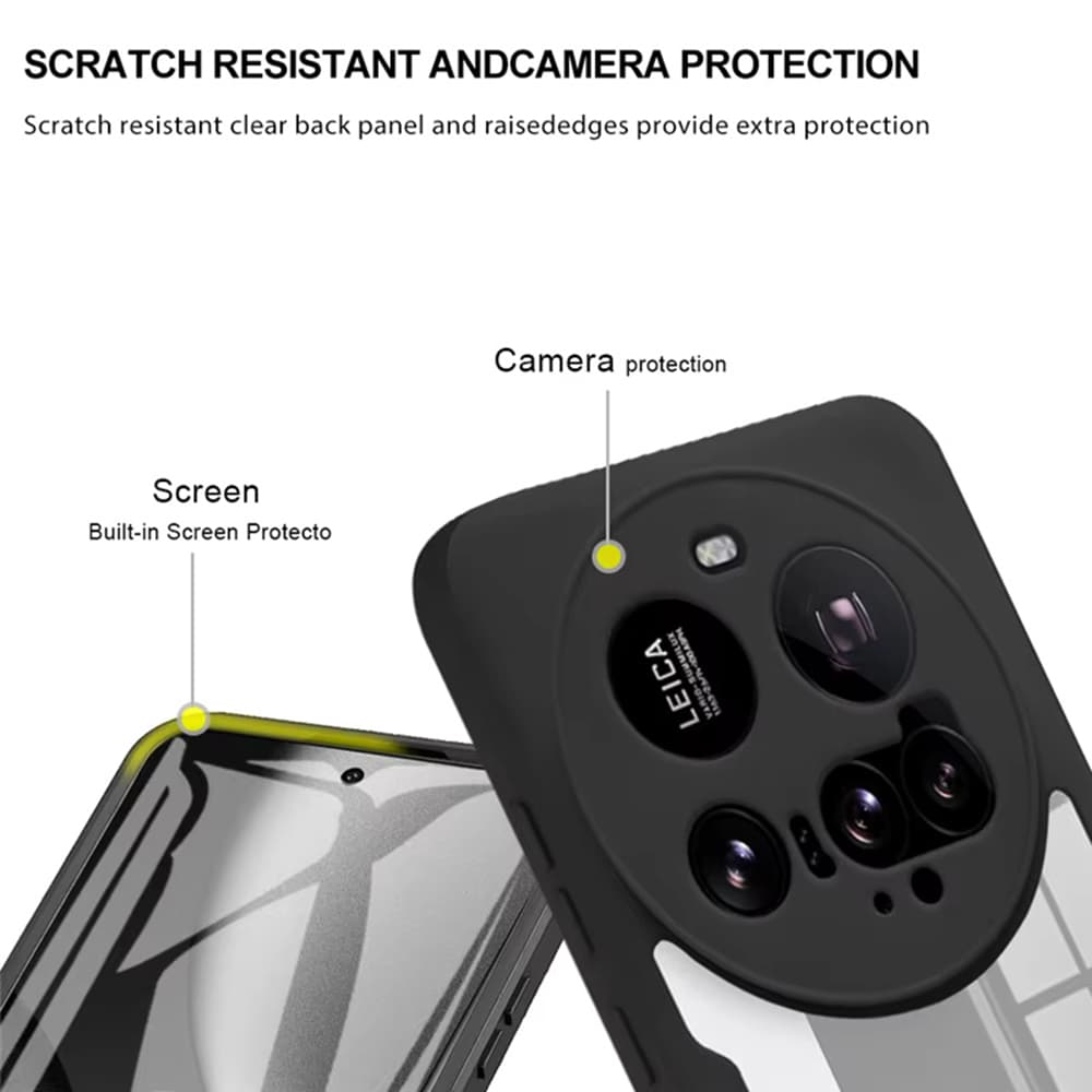 Techsuit ColorVerse 360 Series s ochranou displeje Xiaomi 15 Ultra fialová - náhled 2