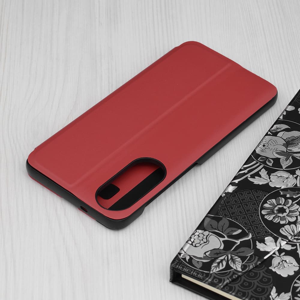 Techsuit eFold Series Samsung Galaxy S25 Edge červený - náhled 2