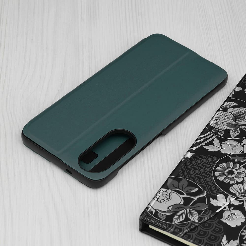 Techsuit eFold Series Samsung Galaxy S25 Edge tmavě zelená - náhled 2