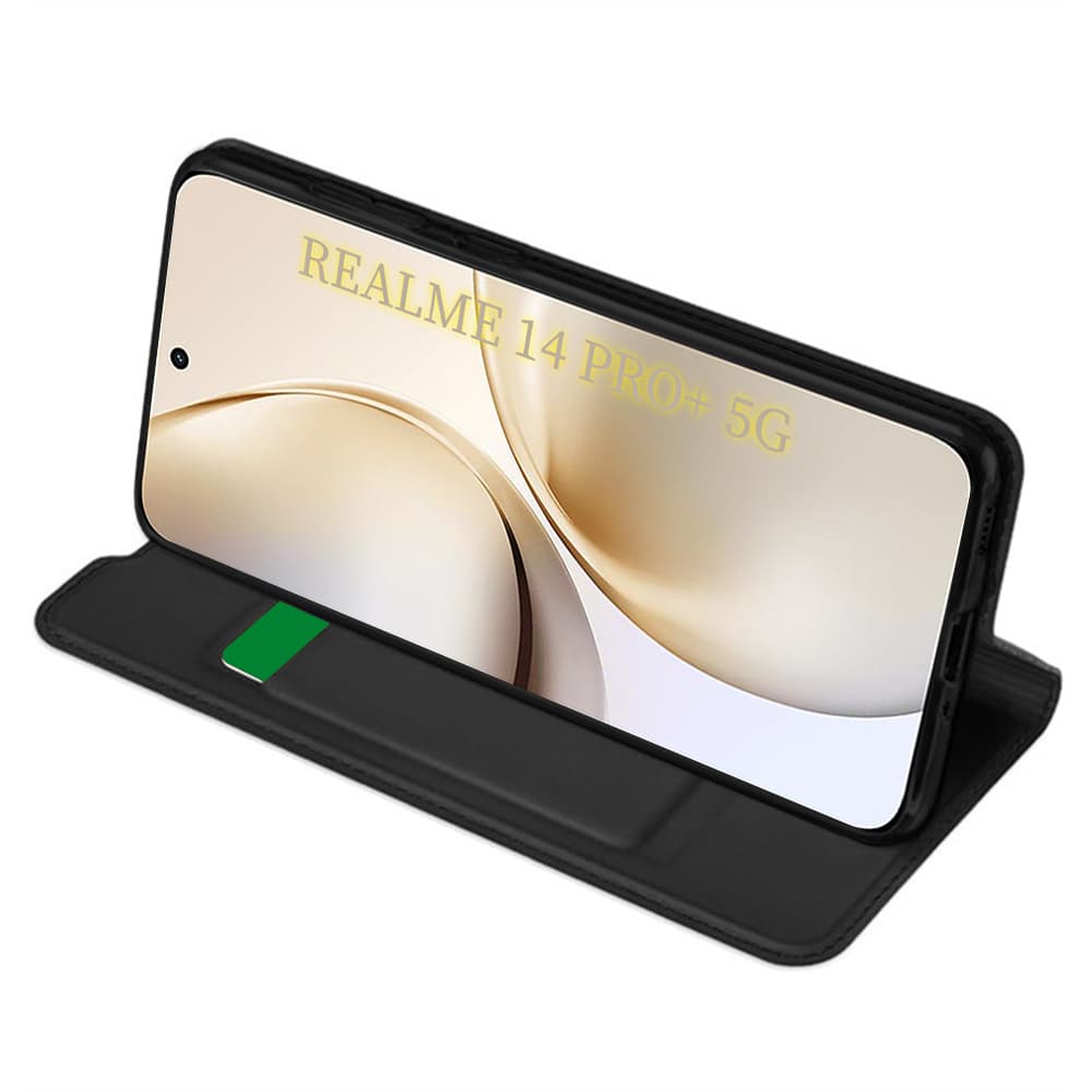 Pouzdro Techsuit Magskin Book pro Realme 14 Pro+ černé - náhled 2