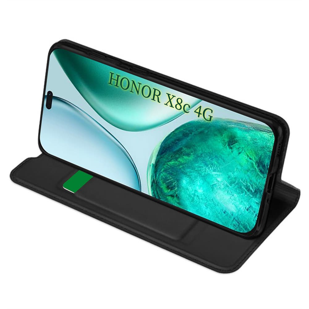 Pouzdro Techsuit Magskin Book pro Honor X8c černé - náhled 2