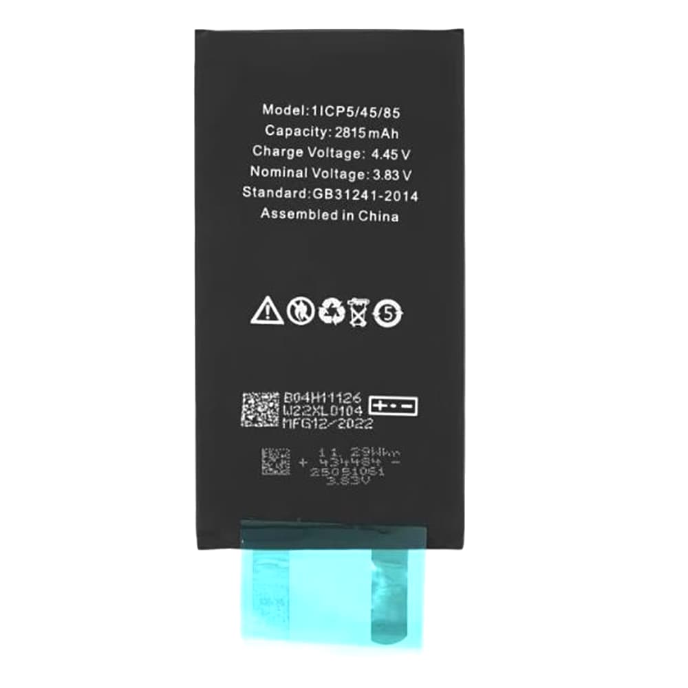 Baterie pro smartphone iPhone 12 12 Pro 2815mAh černá bez flex kabelu - náhled 2