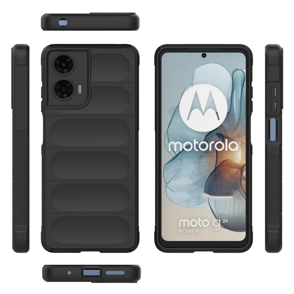 Ochranný kryt Techsuit Magic Shield pro Motorola Moto G24 Power černý - náhled 2