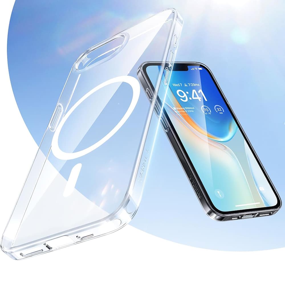 Torras OriginFit-Mag Series iPhone 16e průhledný obal - náhled 2