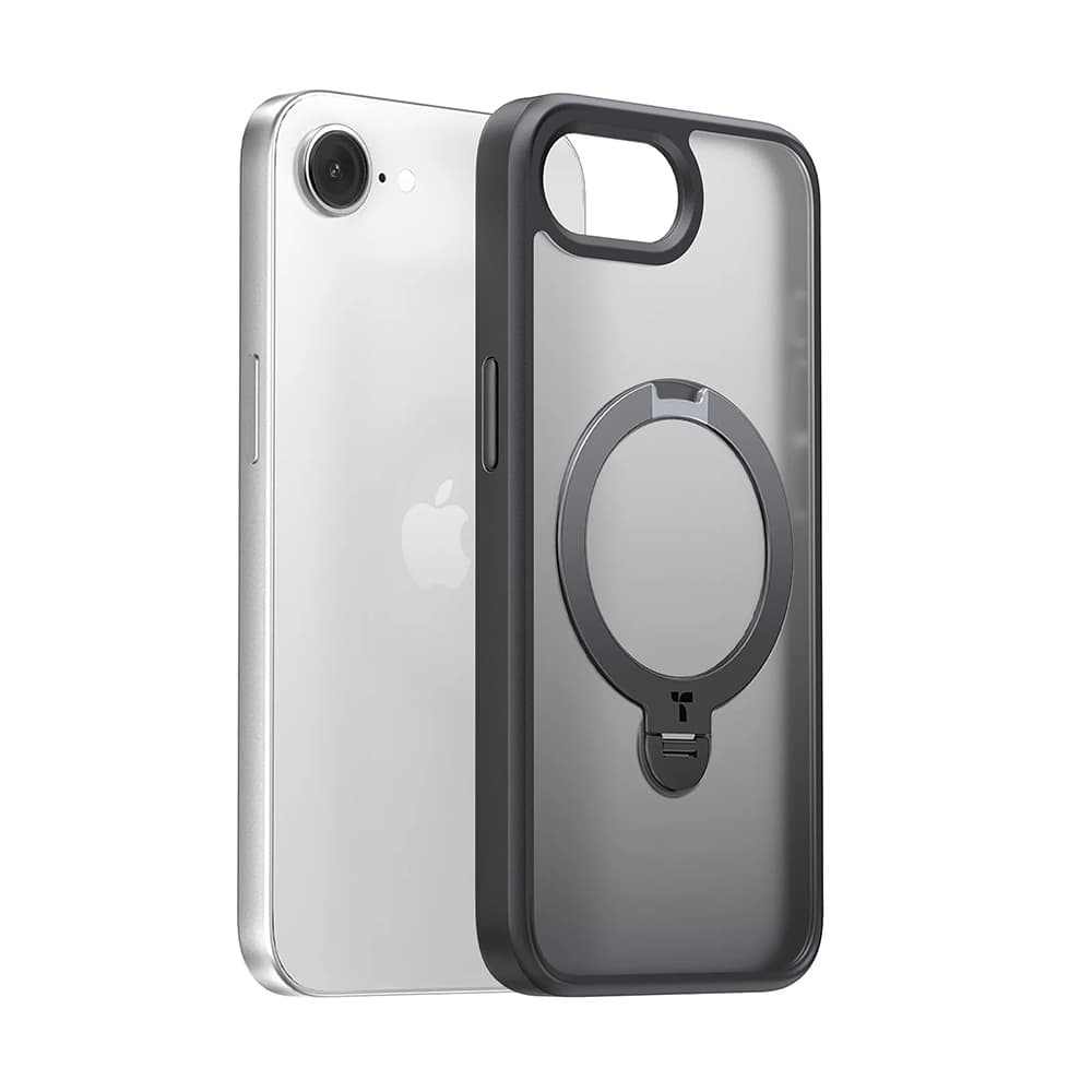 Torras Ostand Spin MagSafe Series iPhone 16e černý - náhled 2