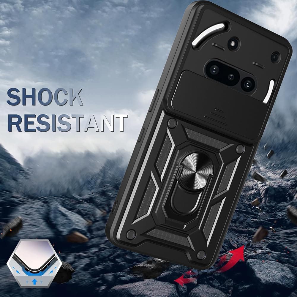 Techsuit CamShield Series pouzdro pro Nothing Phone (3a) černé - náhled 2
