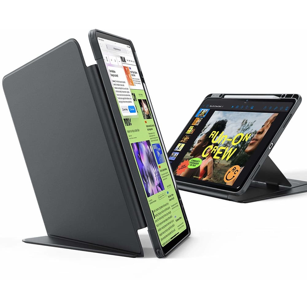 ESR Flip Hybrid s držákem na tužku iPad Air 4/5/11/11 Černá - náhled 2