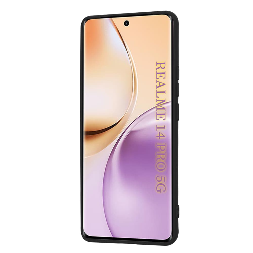 Pouzdro Techsuit SoftFlex Realme 14 Pro černé - náhled 2