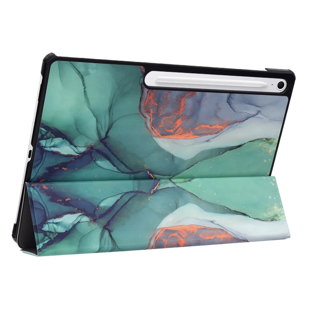 Techsuit FoldPro pro Samsung Galaxy Tab S10 FE Plus zelený Time - náhled 2