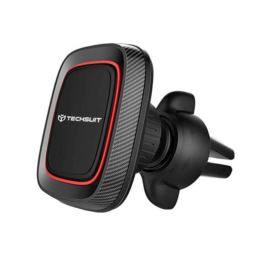 Techsuit Car Holder MagGrip (S4) černý červený pro větrací otvor - náhled 2