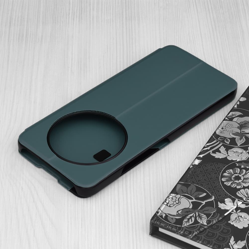 Techsuit eFold Series Xiaomi Redmi 14C / Poco C75 Tmavě zelená - náhled 2
