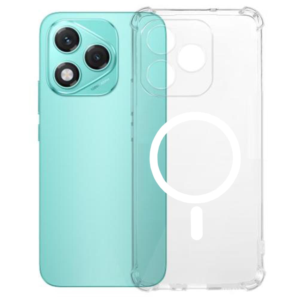 Techsuit Shockproof průhledný silikonový MagSafe Honor 400 Lite průhledný - náhled 2