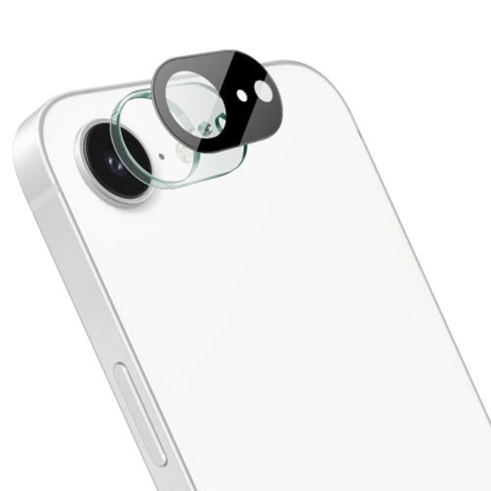 Techsuit ochranné sklo na fotoaparát iPhone 16e černé - náhled 2