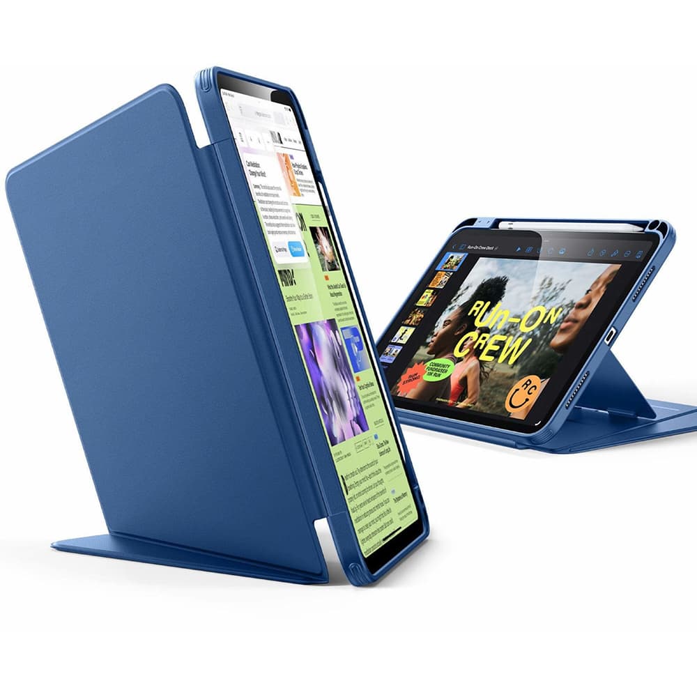 ESR Flip Hybrid s držákem na tužku iPad 10 (2022) 10.9 / 11 (2025) modrá - náhled 2