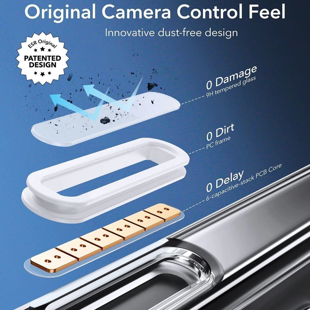 ESR Classic Hybrid HaloLock pro iPhone 16 Pro Max průhledný - náhled 2