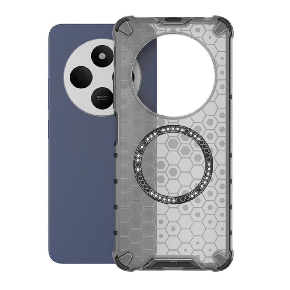 Techsuit HoneyComb Shield MagSafe pro Xiaomi Redmi 14C Poco C75 černá - náhled 2