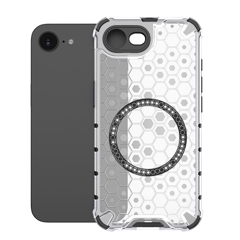 Techsuit HoneyComb Shield MagSafe pro iPhone 16e bílý - náhled 2
