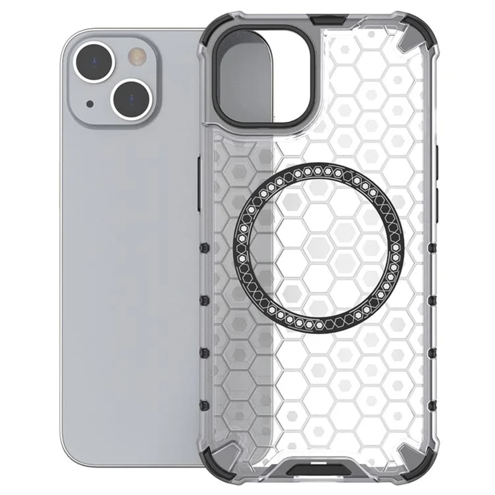 Techsuit HoneyComb Shield MagSafe iPhone 14 bílá - náhled 2