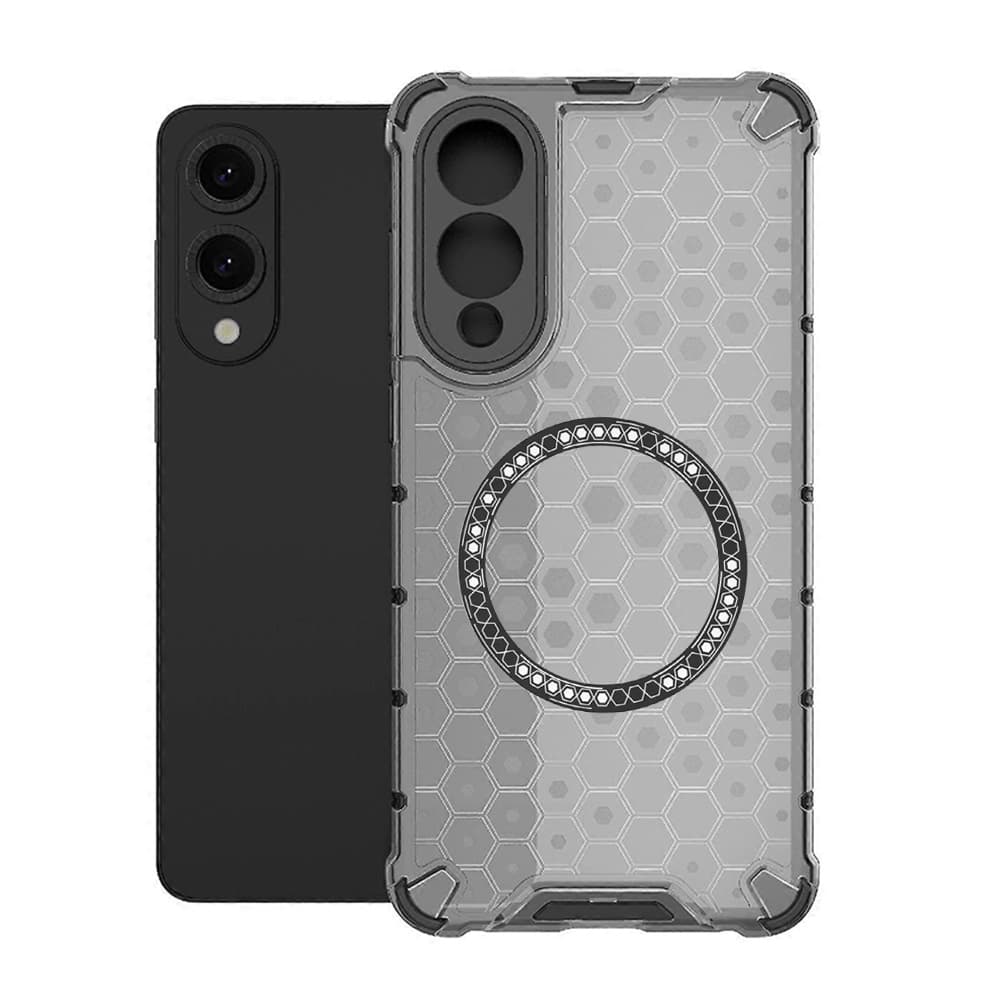 Techsuit HoneyComb Shield MagSafe pro Samsung Galaxy S25 Edge černá - náhled 2