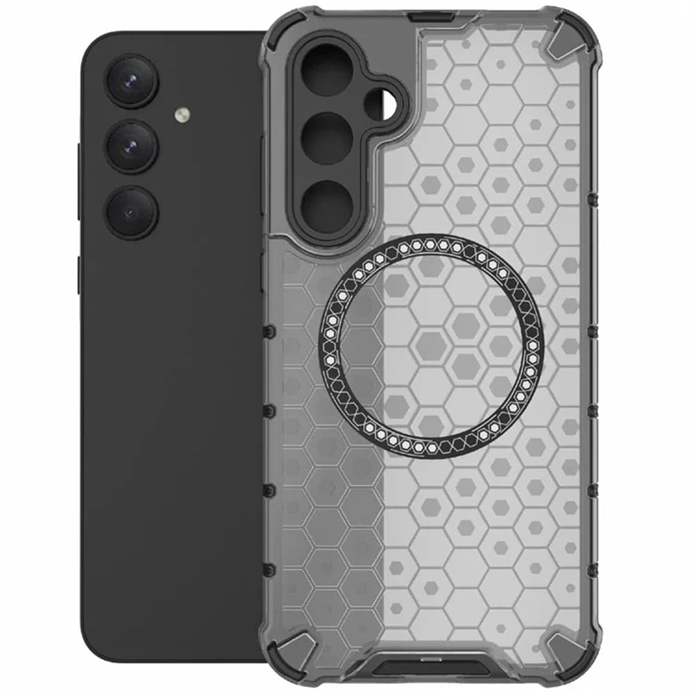 Techsuit HoneyComb Shield MagSafe pro Samsung Galaxy A35 5G černá - náhled 2