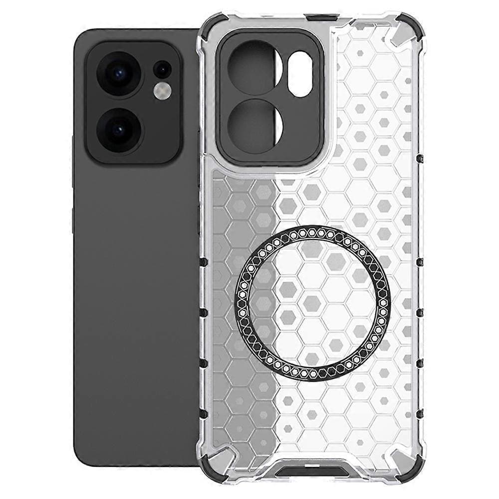 Techsuit HoneyComb Shield MagSafe pro Oppo Reno13 F/FS 4G/5G bílý - náhled 2