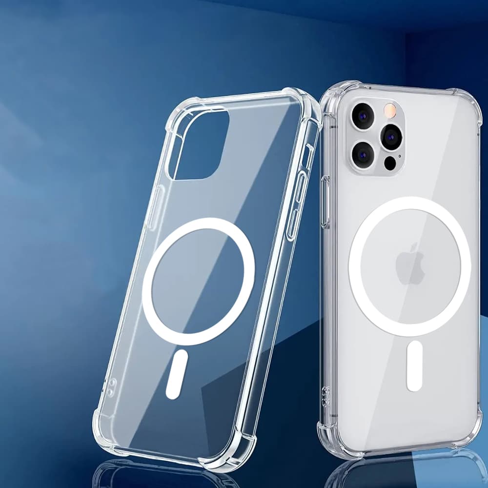 Techsuit Shockproof průhledný silikonový MagSafe Google Pixel 9 Pro průhledný - náhled 2