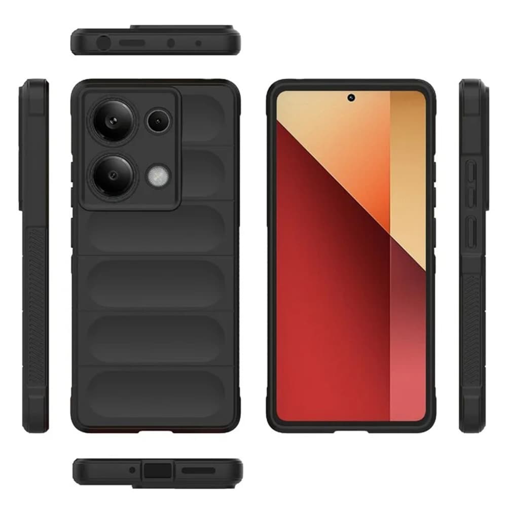 Ochranný kryt Techsuit Magic Shield pro Xiaomi Redmi Note 14S černý - náhled 2