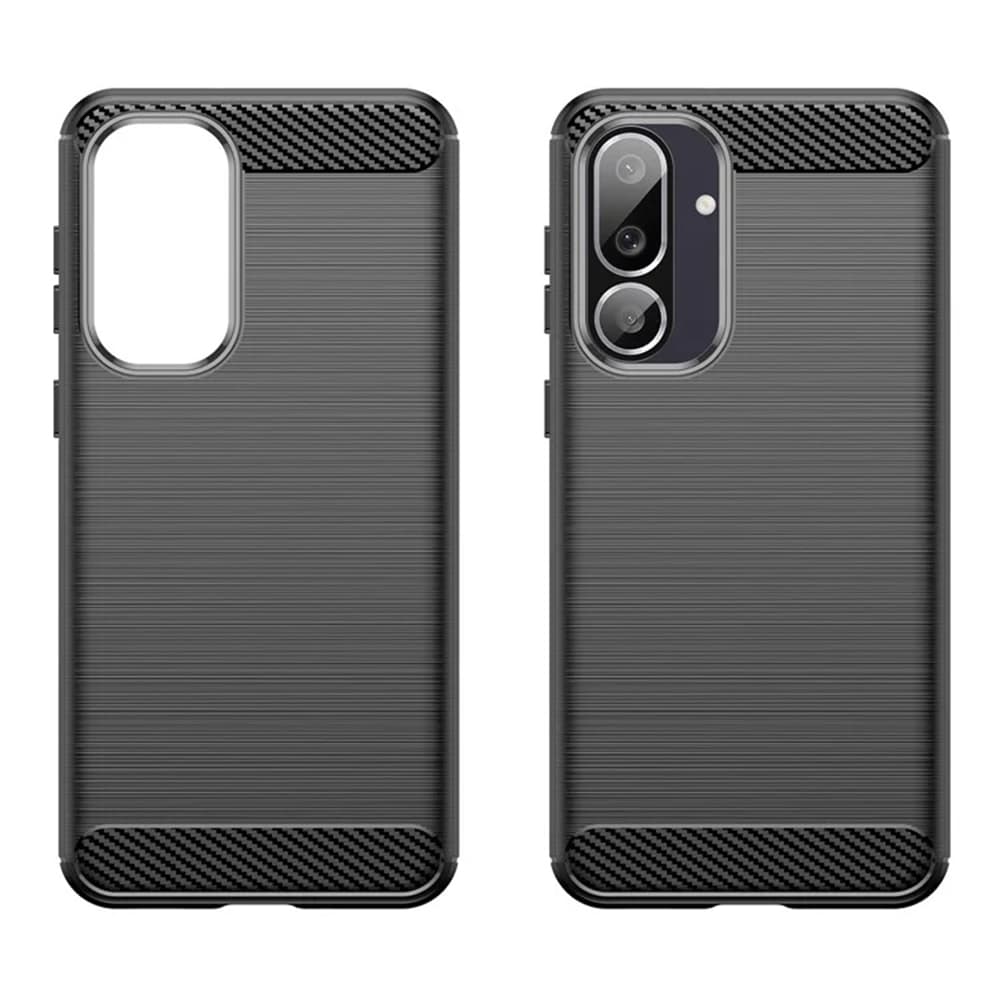 Techsuit Carbon Silicone pro Samsung Galaxy M56 černý - náhled 2