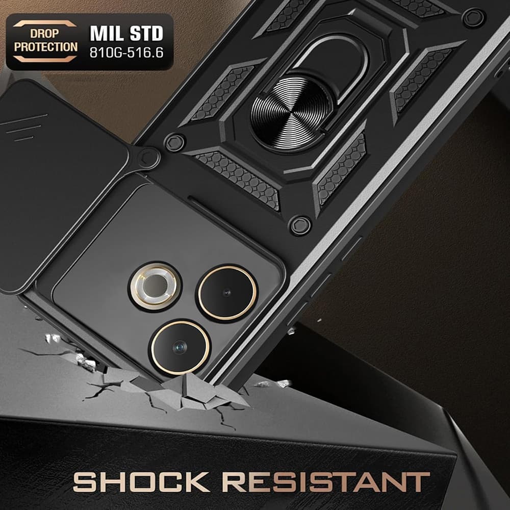 Techsuit CamShield Series Oppo A5 Pro 4G / A5 Pro 5G růžově zlatý - náhled 2
