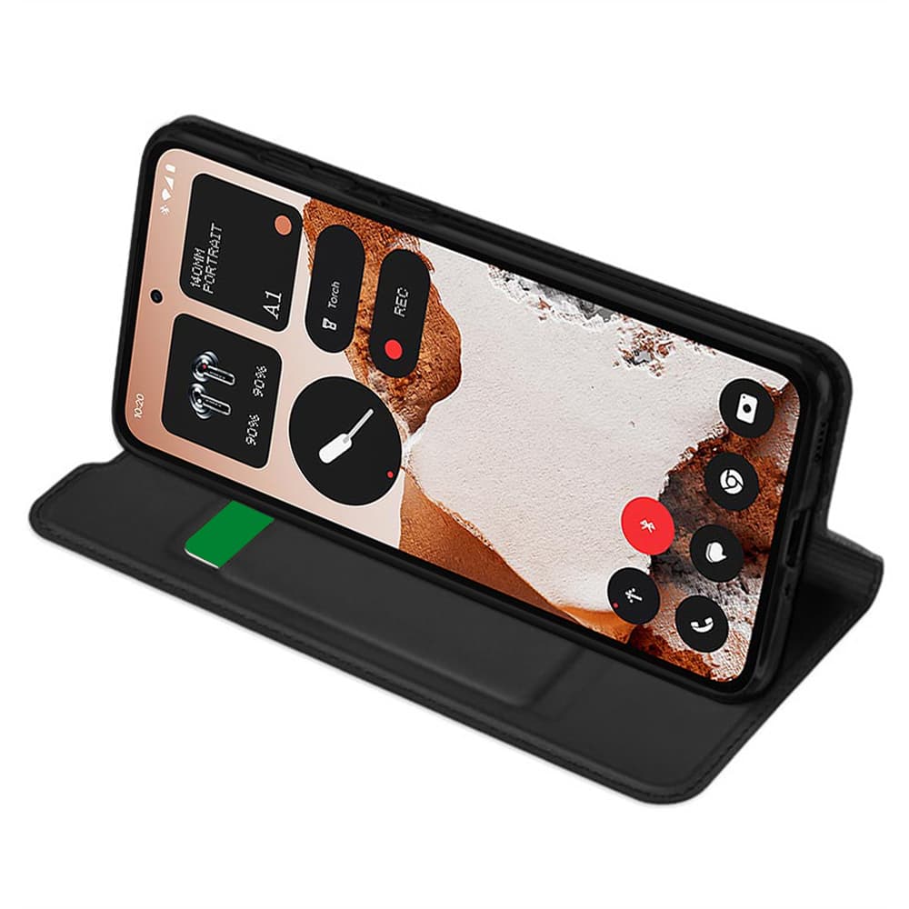 Techsuit Magskin Book pro Nothing CMF Phone 2 Pro černý - náhled 2