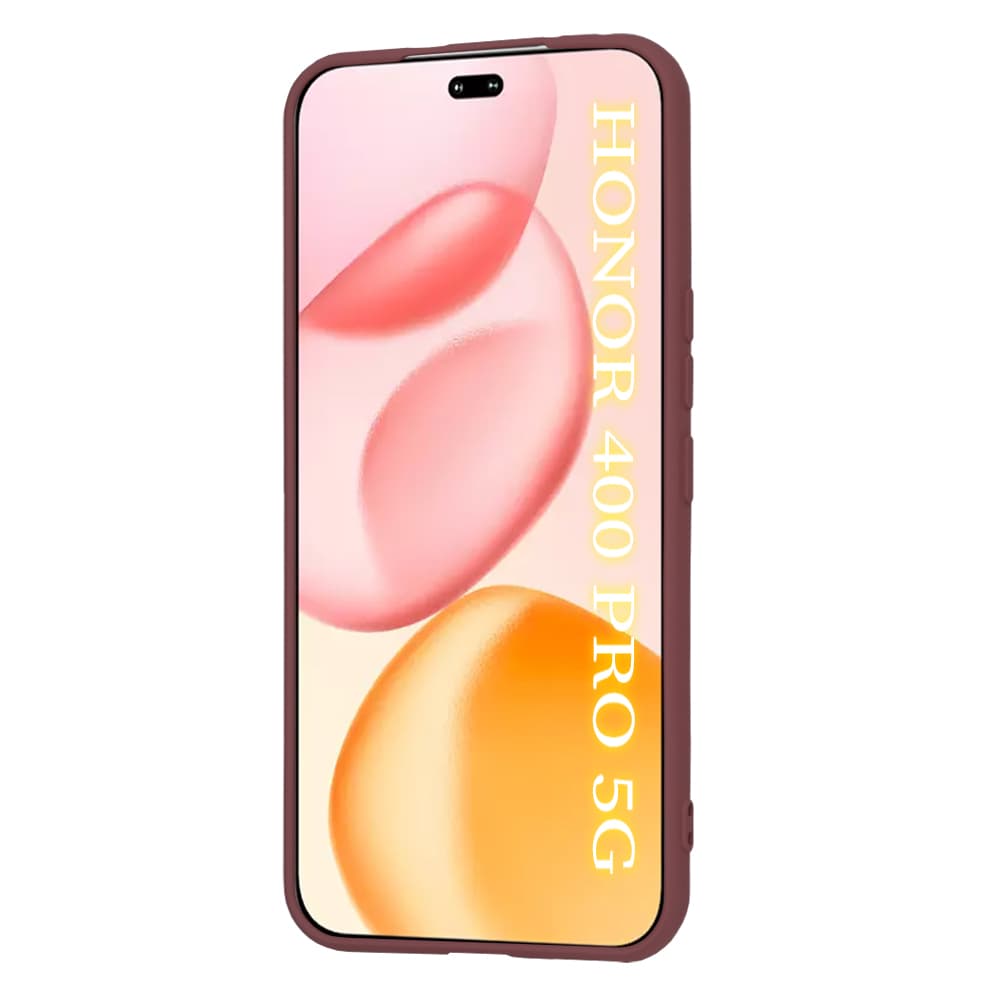 Techsuit SoftFlex Honor 400 Pro švestkově červená - náhled 2