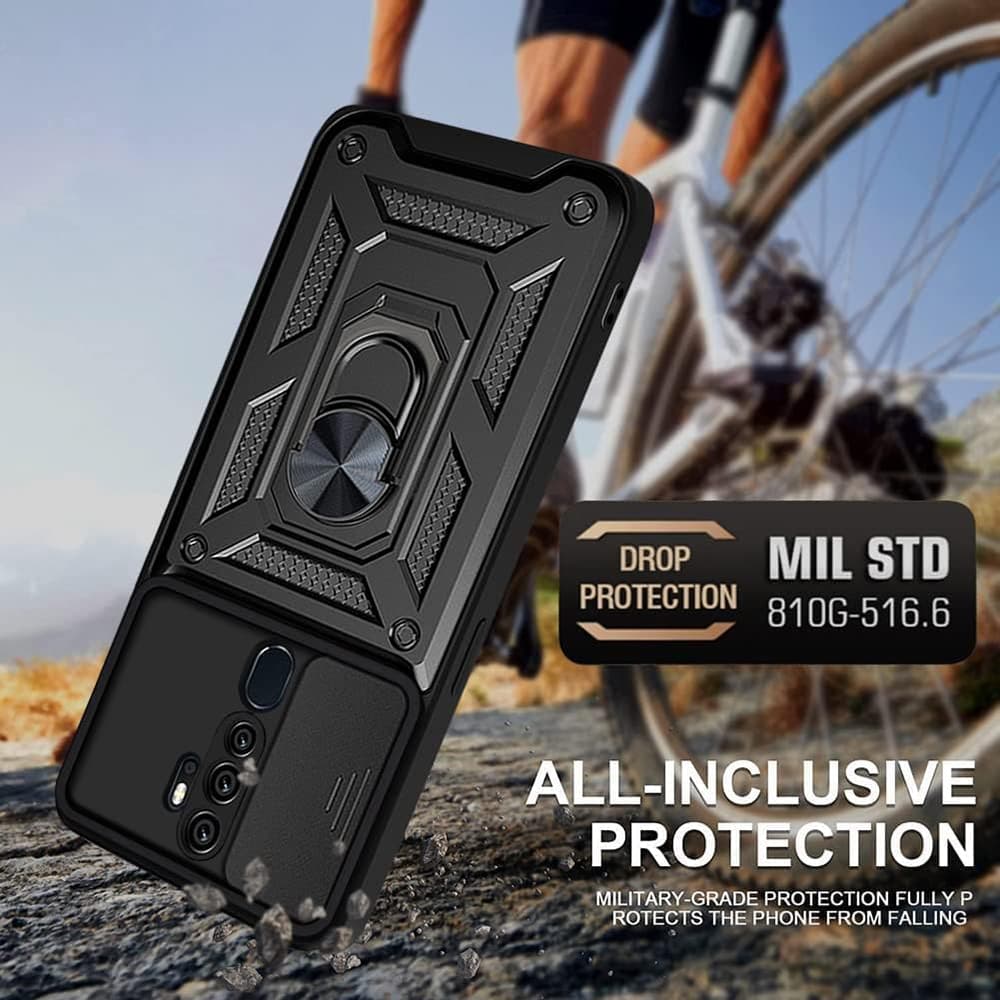 Techsuit CamShield Series Oppo A5 4G A5 5G černý - náhled 2