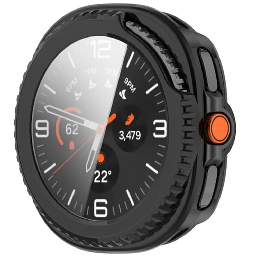 Ochranné pouzdro a fólie Techsuit Defense360 Pro Samsung Galaxy Watch8 Classic matná černá - náhled 2