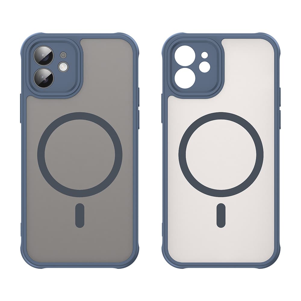Techsuit HaloFrost II MagSafe pro iPhone 12 námořnická modrá - náhled 2