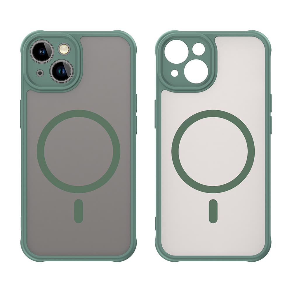Techsuit HaloFrost II MagSafe pro iPhone 13 zelený - náhled 2