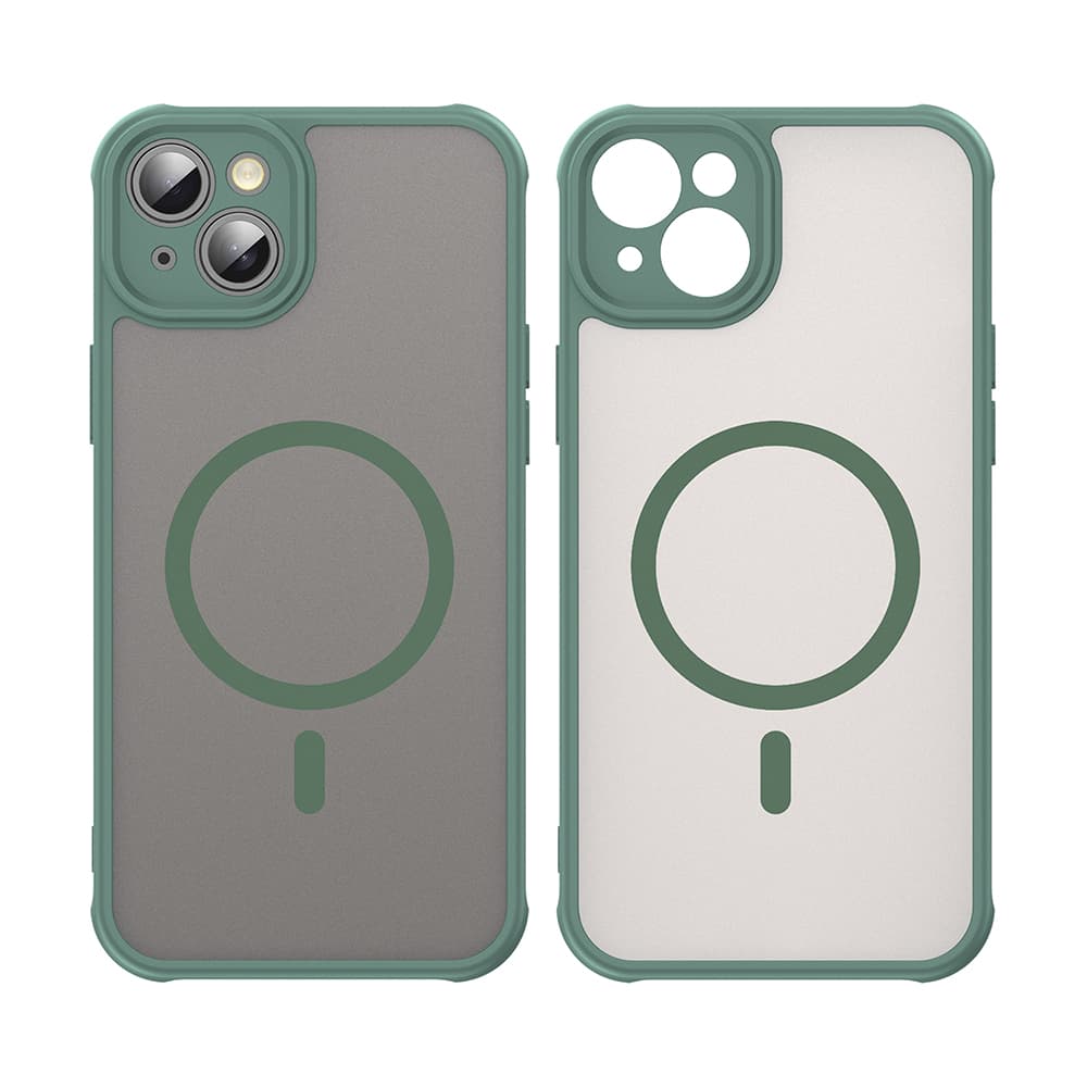 Techsuit HaloFrost II MagSafe pro iPhone 14 Plus zelený - náhled 2
