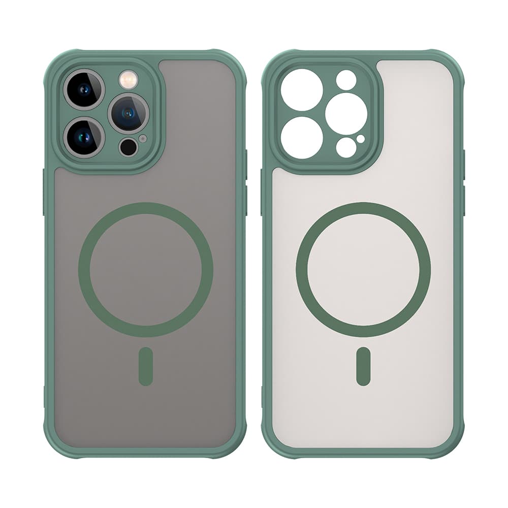Techsuit HaloFrost II MagSafe pro iPhone 14 Pro zelený - náhled 2