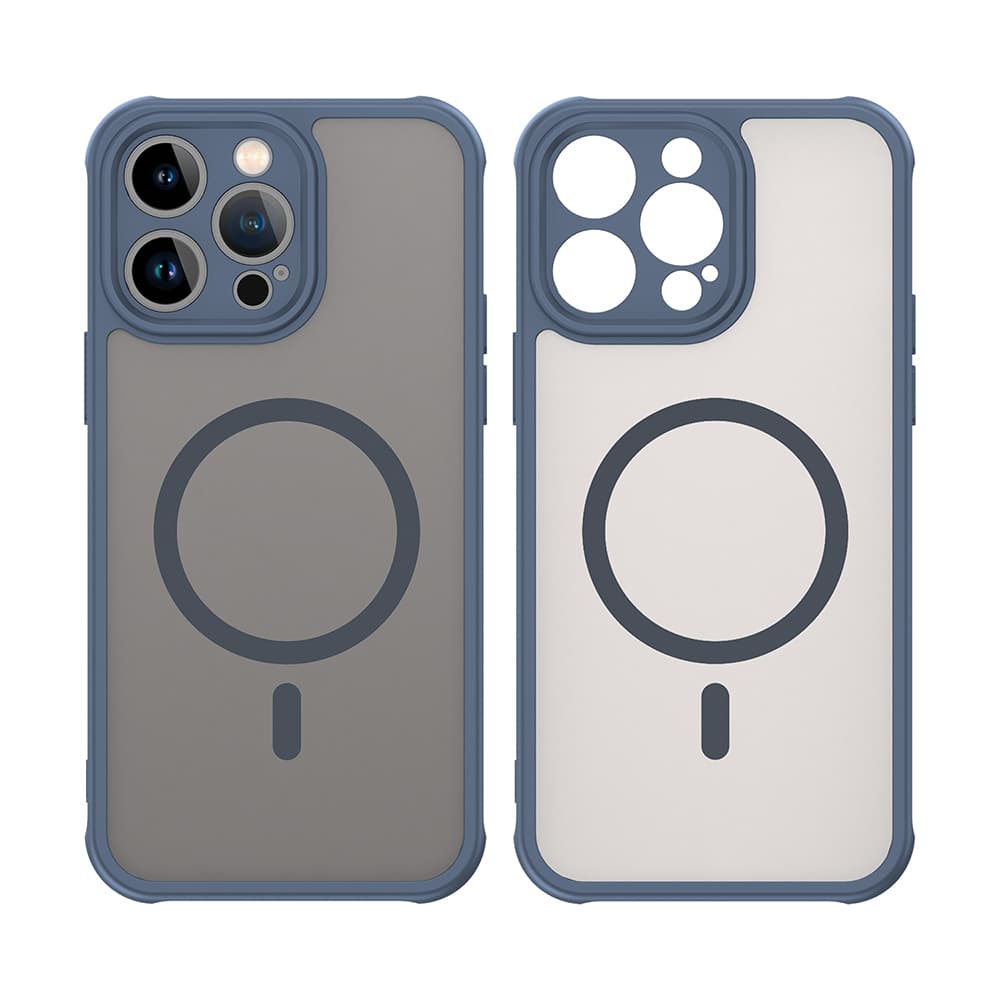 Techsuit HaloFrost II MagSafe pro iPhone 14 Pro Max námořnická modrá - náhled 2