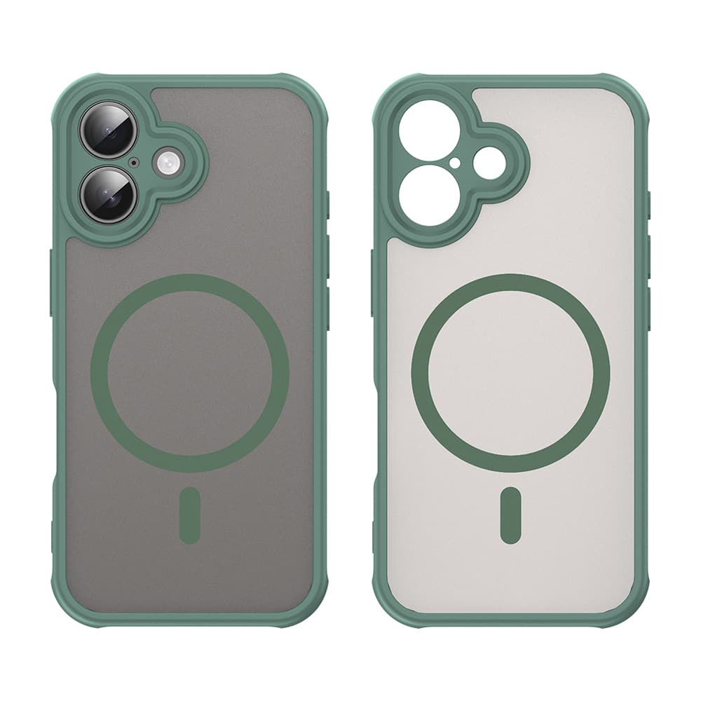 Techsuit HaloFrost II MagSafe pro iPhone 16 Plus zelený - náhled 2