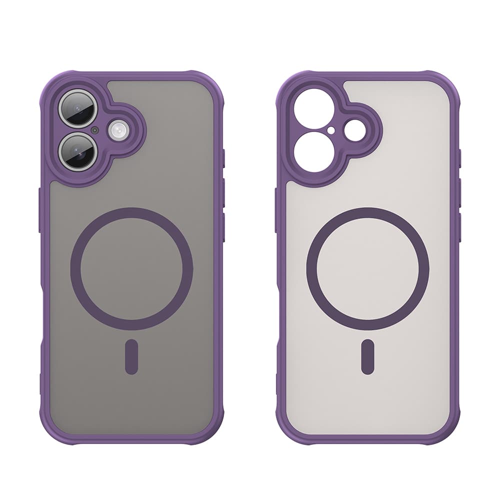 Techsuit HaloFrost II MagSafe pro iPhone 17 fialová - náhled 2