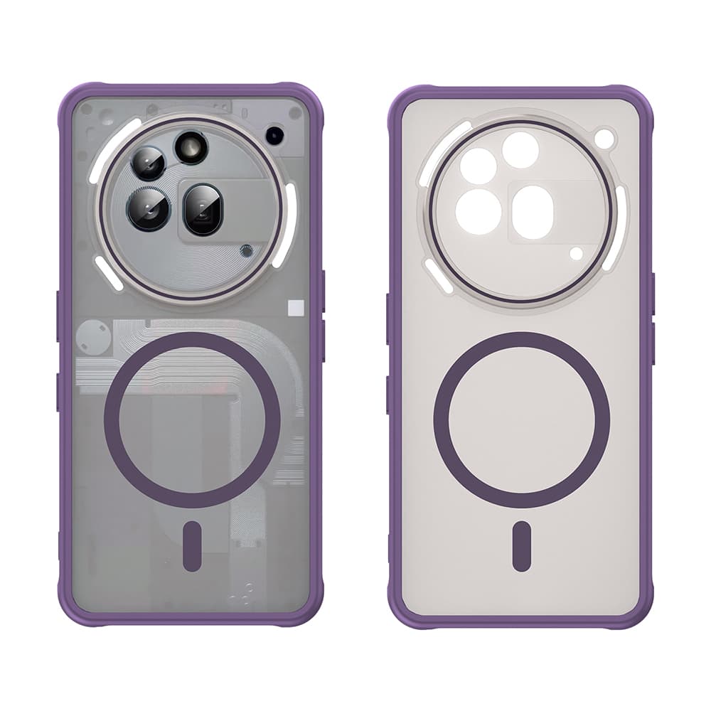 Techsuit HaloFrost II MagSafe pro Nothing Phone (3a) Pro fialová - náhled 2