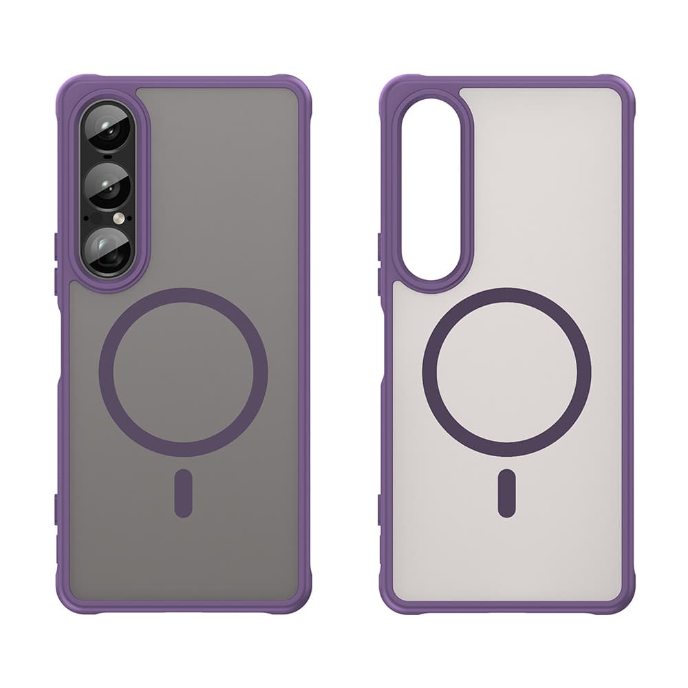 Techsuit HaloFrost II MagSafe pro Sony Xperia 1 VII fialová - náhled 2