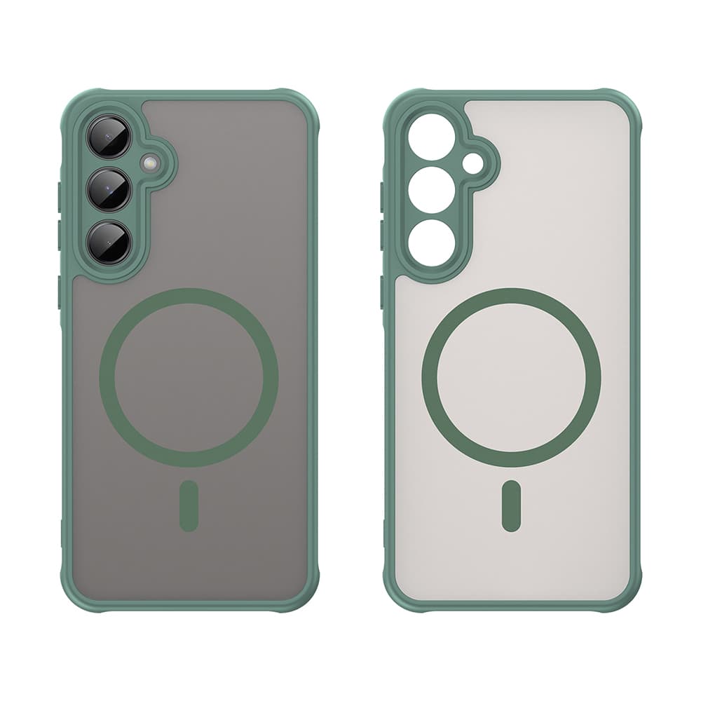 Techsuit HaloFrost II MagSafe pro Samsung Galaxy A55 5G zelená - náhled 2