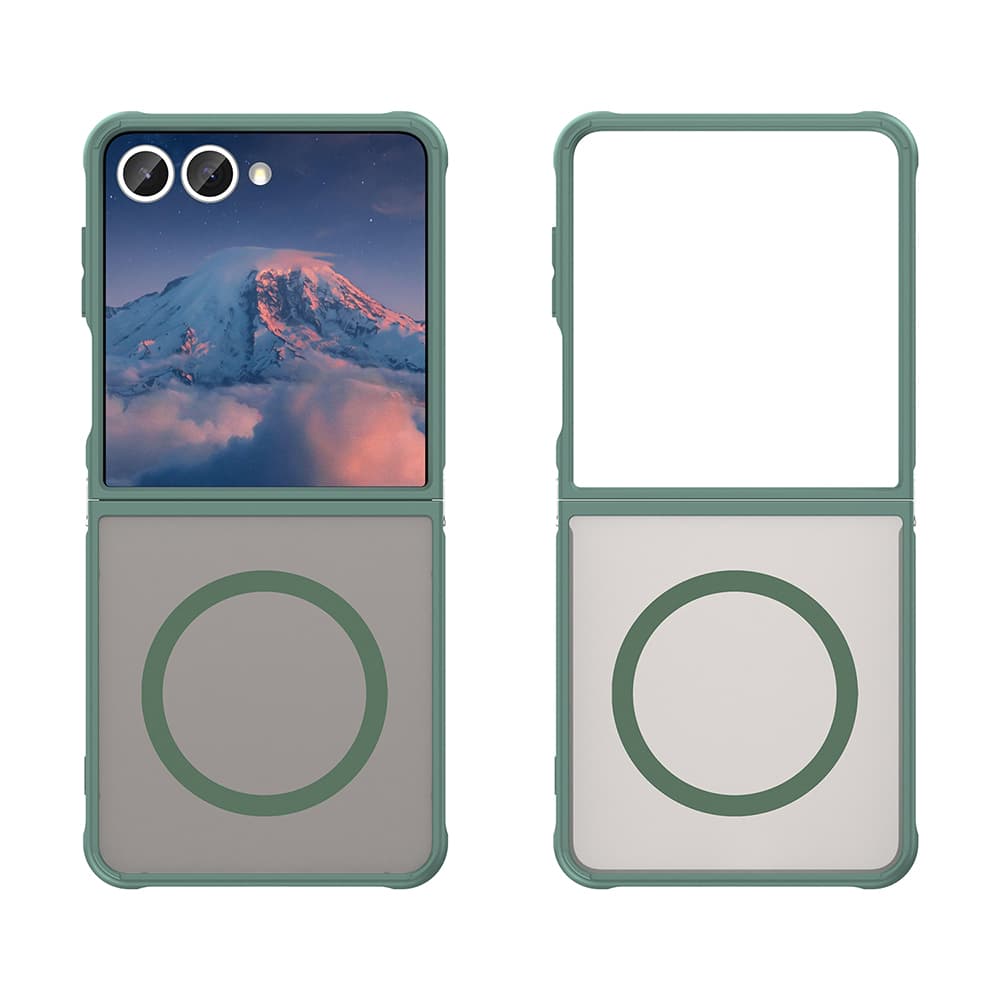 Techsuit HaloFrost II MagSafe pro Samsung Galaxy Z Flip7 zelená - náhled 2