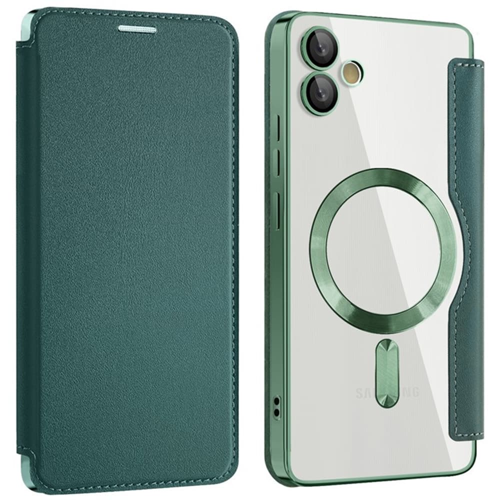 Pouzdro na knihu Techsuit SmartMag pro Samsung Galaxy A05 zelené - náhled 2